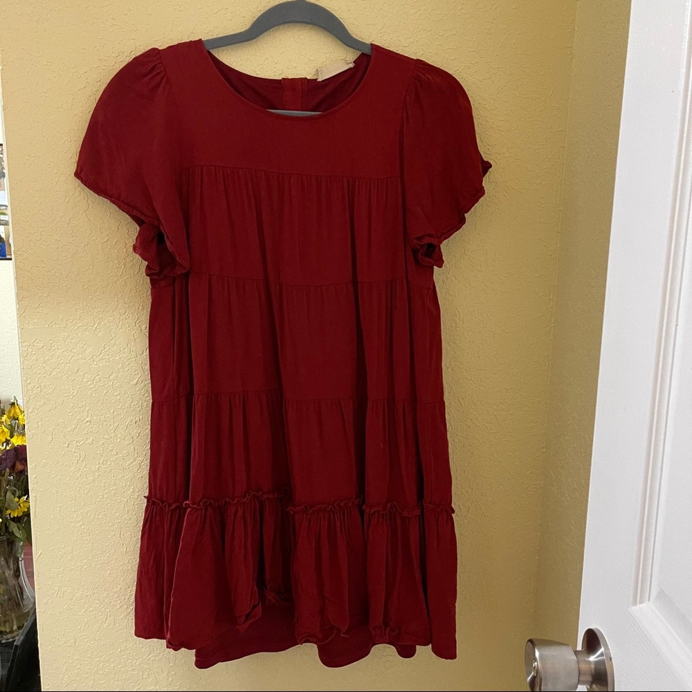 Altar’d State red flowy dress